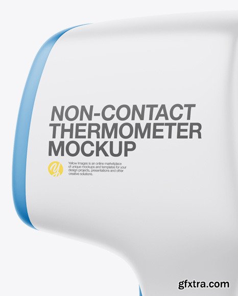 Non-contact Infrared Thermometer Mockup 63889