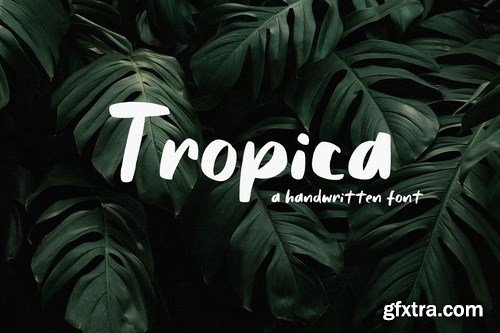 Tropica - Handwritten Font