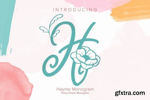 Hayme Monogram Font