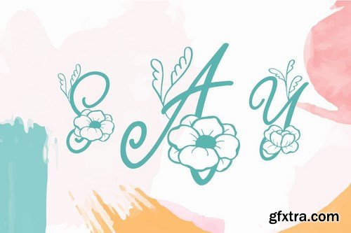 Hayme Monogram Font