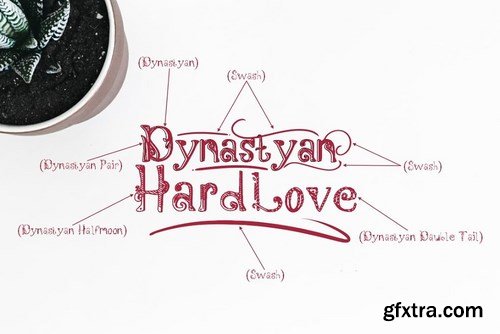 CM - Dynastyan - 5 Font styles 5116330