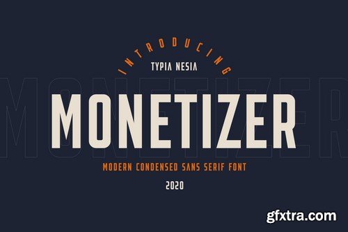 Monetizer - Condensed Sans