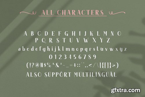 CM - Akserant Display Font 5200711