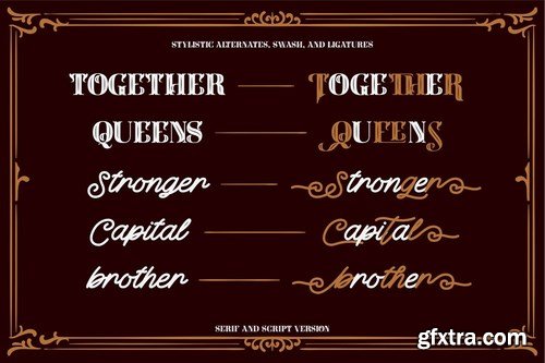 CM - Carlingthon Vintage Font Pack 5200814