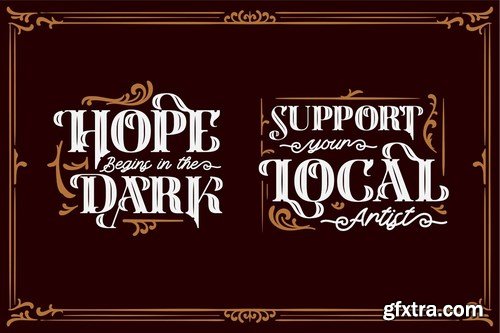 CM - Carlingthon Vintage Font Pack 5200814