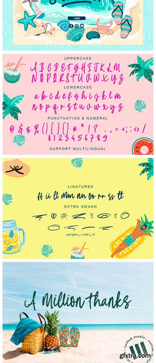 Summer Stylish Font