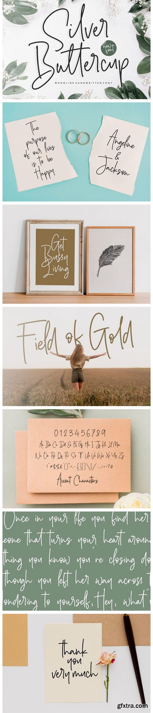 Silver Buttercup Font