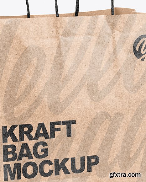 Kraft Bag Mockup 64060