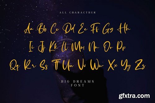 Big Dreams - Handwritten Font