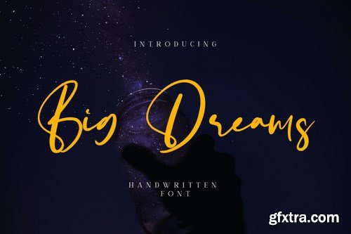 Big Dreams - Handwritten Font