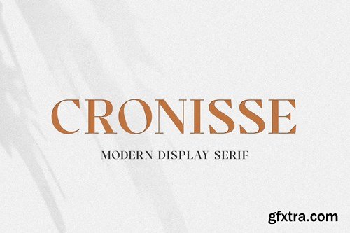 Cronisse - Modern Display Serif