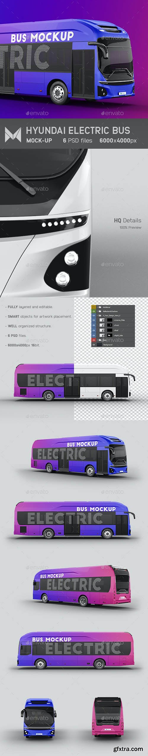 GraphicRiver - Hyundai Electric City Bus Mockup 27476773