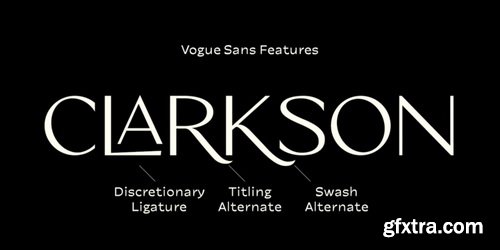 Vogue Sans Font Family