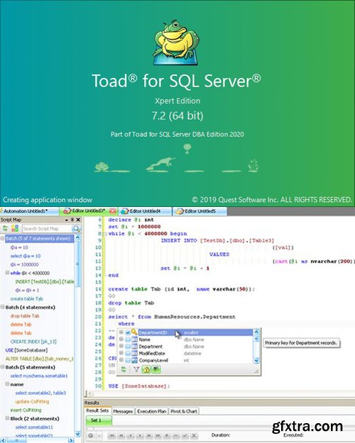 connect to sql server using toad for oracle