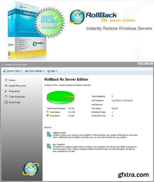 RollBack Rx Server 3.3 Build 2704966424 ML