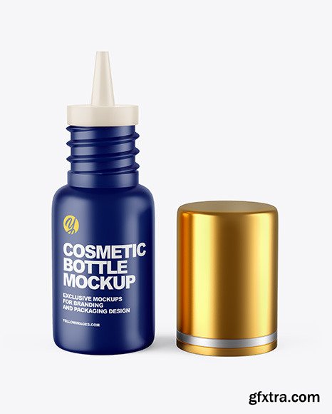 Matte Opened Cosmetic Bottle Mockup 63783 Gfxtra