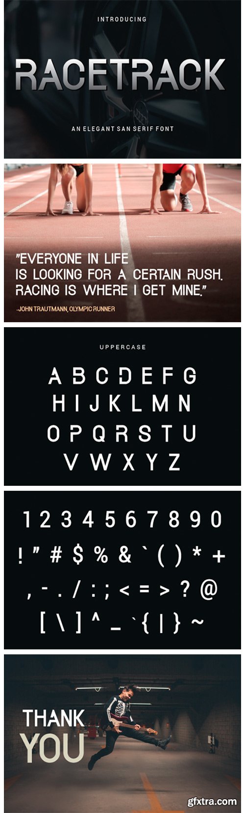 Racetrack Font