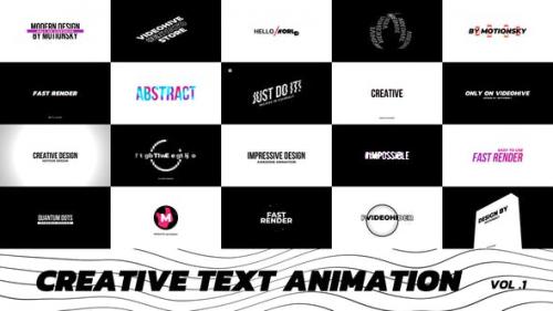 Videohive - Creative Text Animation | Premiere Pro