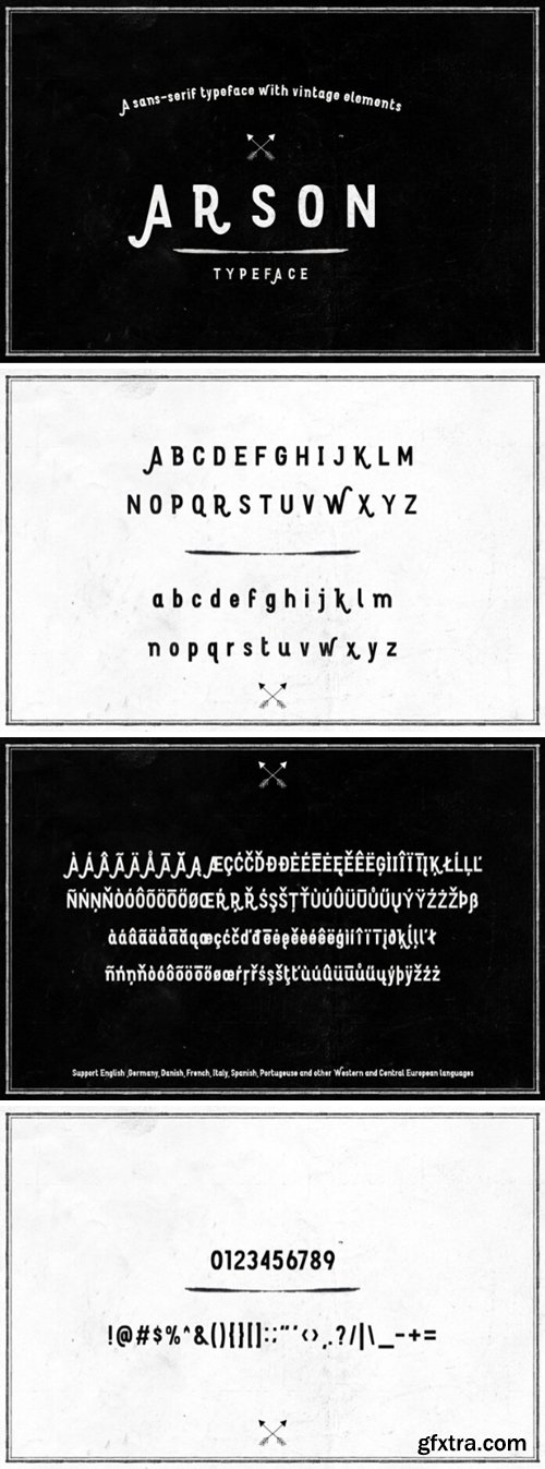 Arson Font