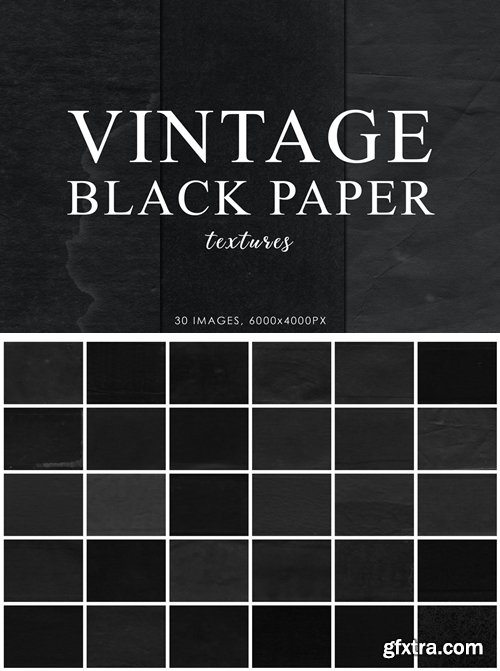 Black Vintage Paper Textures 2