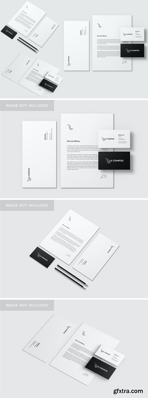 Stationery Brand Identity Mockup