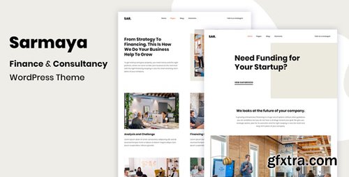 ThemeForest - Sarmaya v1.0.1 - Finance & Consultancy WordPress Theme - 25110018