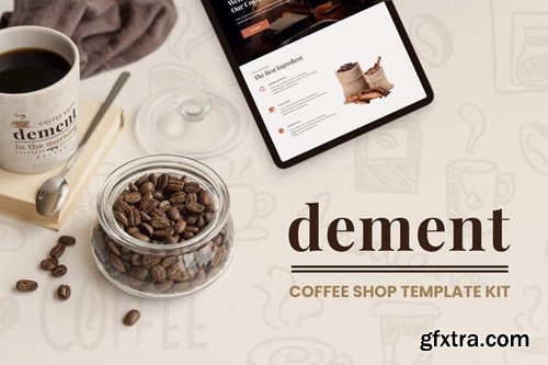 ThemeForest - Dement v1.0 - Coffee Shop Elementor Template Kit - 27757989
