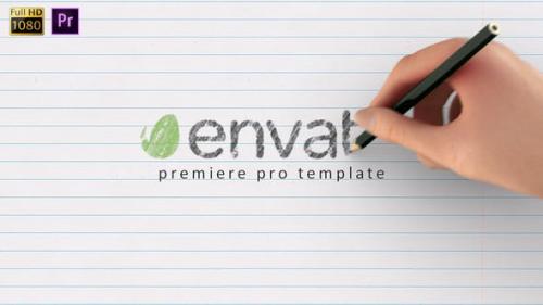 Videohive - Drawing Logo – Premiere Pro