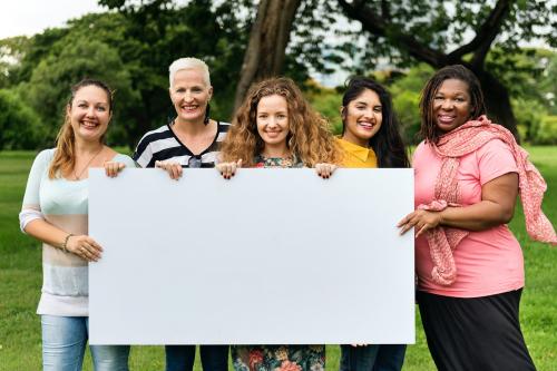 Group of Women Socialize Teamwork Happiness Concept - 5646