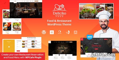 ThemeForest - Deliciko v1.9 - Restaurant WordPress Theme - 24062427