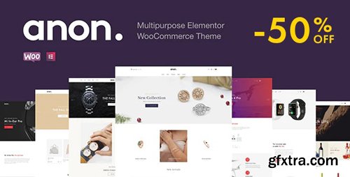 ThemeForest - Anon v1.5.3 - Multipurpose Elementor WooCommerce Themes - 25426652