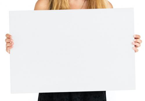 Placard Copyspace Blank Communication Concept - 5824