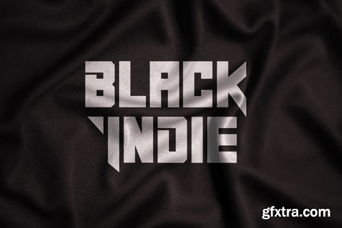 Black Indie - Display Font