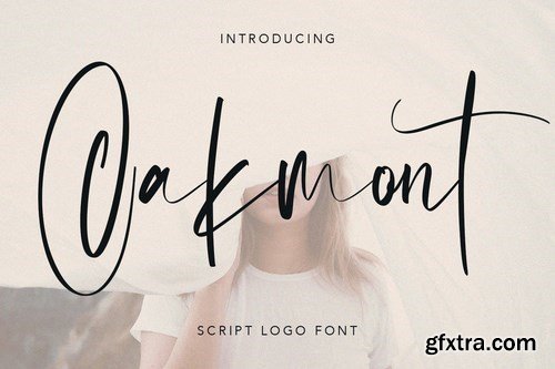 Oakmont Script Logo Handmade Font