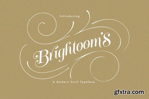 Brightooms Typeface