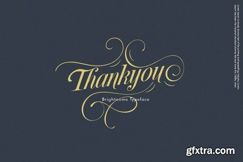 Brightooms Typeface