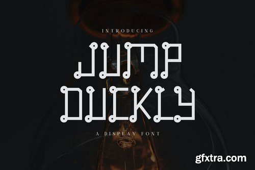 Jump Duckly - Display Font