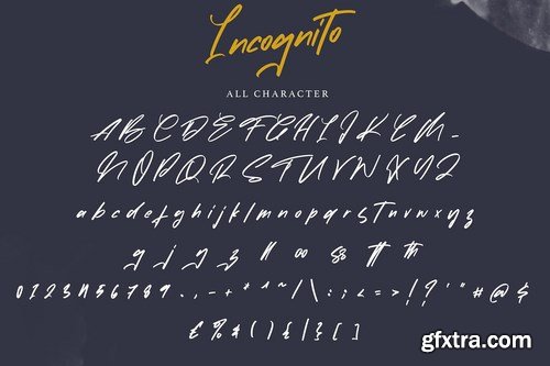 Incognito Marker Font