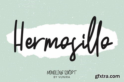 Hermosillo Monoline Script