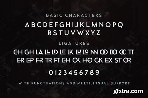 Cloudsters - Ligature Logo Font