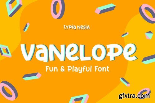 Vanelope - Fun Playful Font