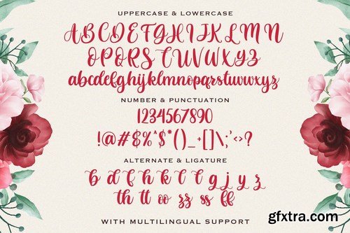 CM - Butterfly - Lovely Calligraphy Font 5209535