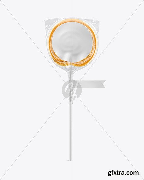 Swirl Lollipop with Flag Label Mockup 63935