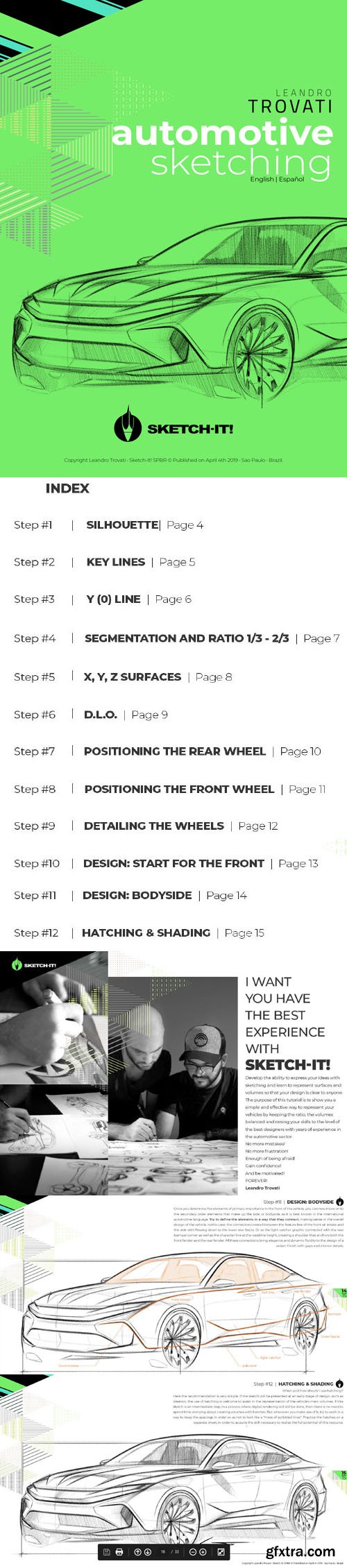 Sketch-It! Automotive Sketching E-book (ENG|SPA|BR)