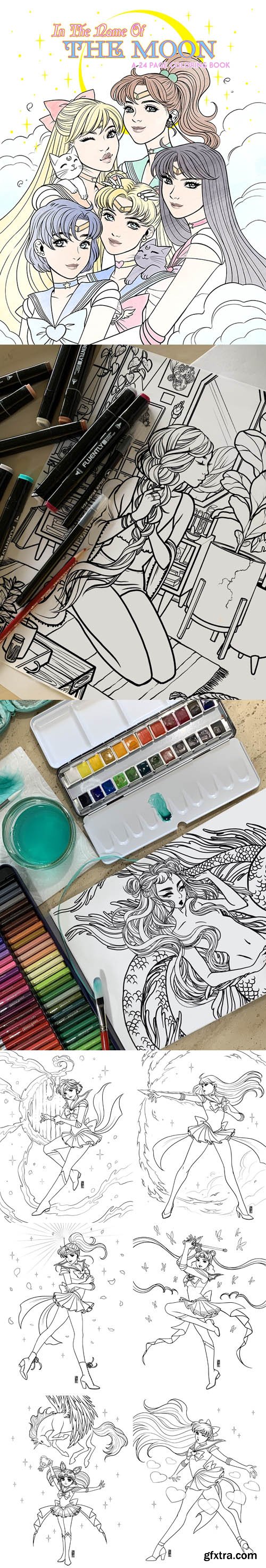 8 Coloring Book Pages