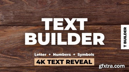 Videohive - Text Builder - 24872699