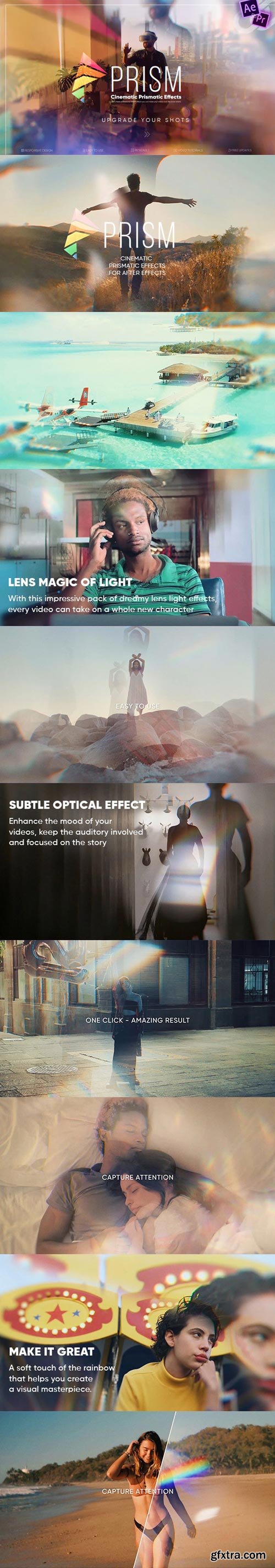 Videohive - Prism &mdash; Cinematic Prismatic Effects V2 - 27568538