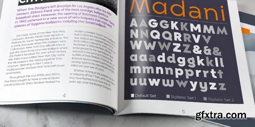 Madani Font Family