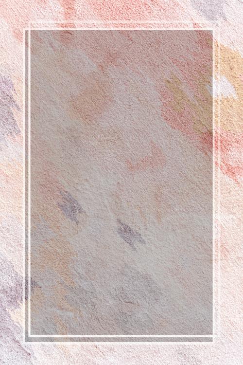 Simple frame on an earth tone patterned carpet mockup design - 1223150