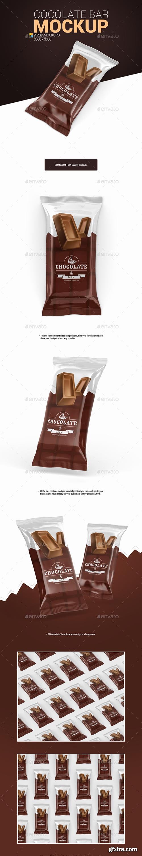 GraphicRiver - Chocolate Bar Mockup 26459115